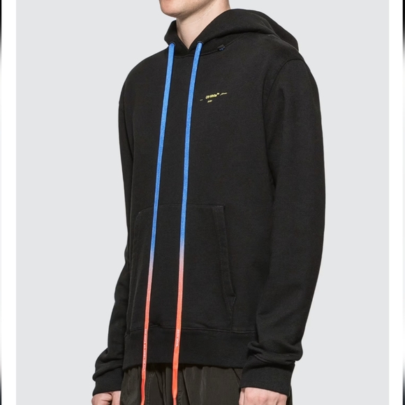 OFF-WHITE Acrylic Arrows HoodieBlack/Yellow - Picture 2 of 13